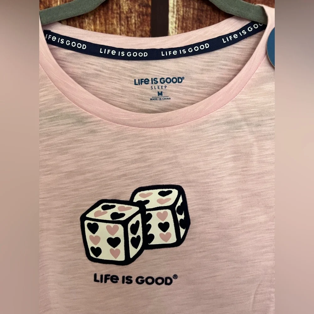 Life Is Good | NWT Women's Roll The Dice Pajama Set - Picture 5 of 7